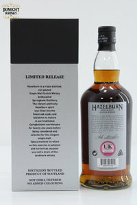 Hazelburn 21 Year Old 2022 Release