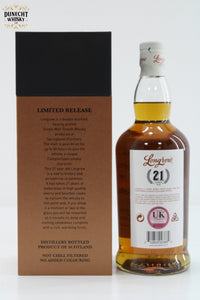 Longrow 21 Year Old 2022 Release