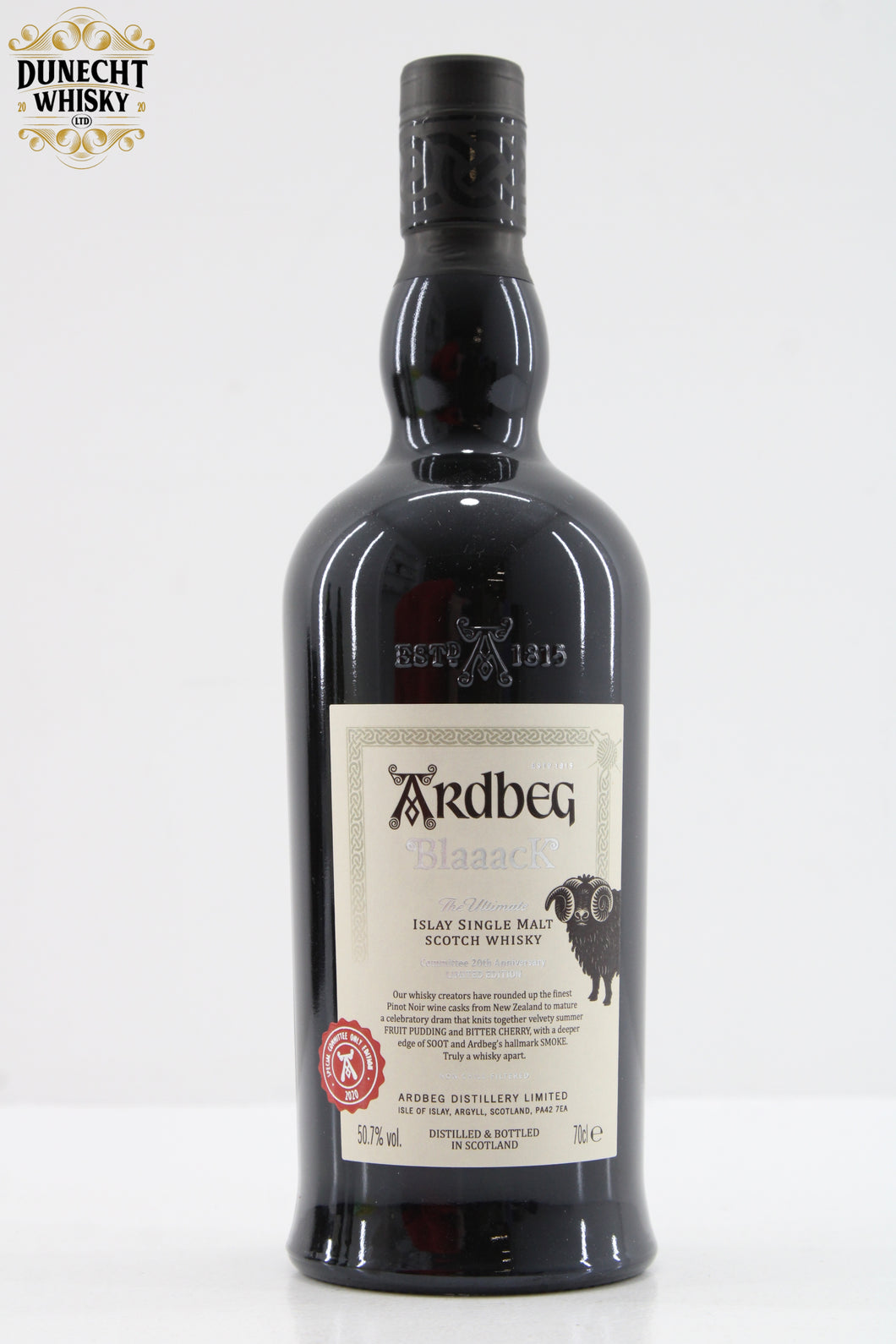 Ardbeg Blaaack Committee 20th Anniversary Release