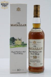 Macallan 10 Year Old Limited Edition Christmas Box 1990s