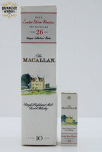Load image into Gallery viewer, Macallan - 10 Years Old &amp; 26 Years Old - 70 &amp; 5cl
