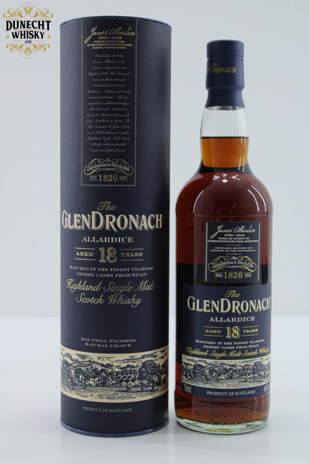 Glendronach 18 Year Old Allardice 2021 Release