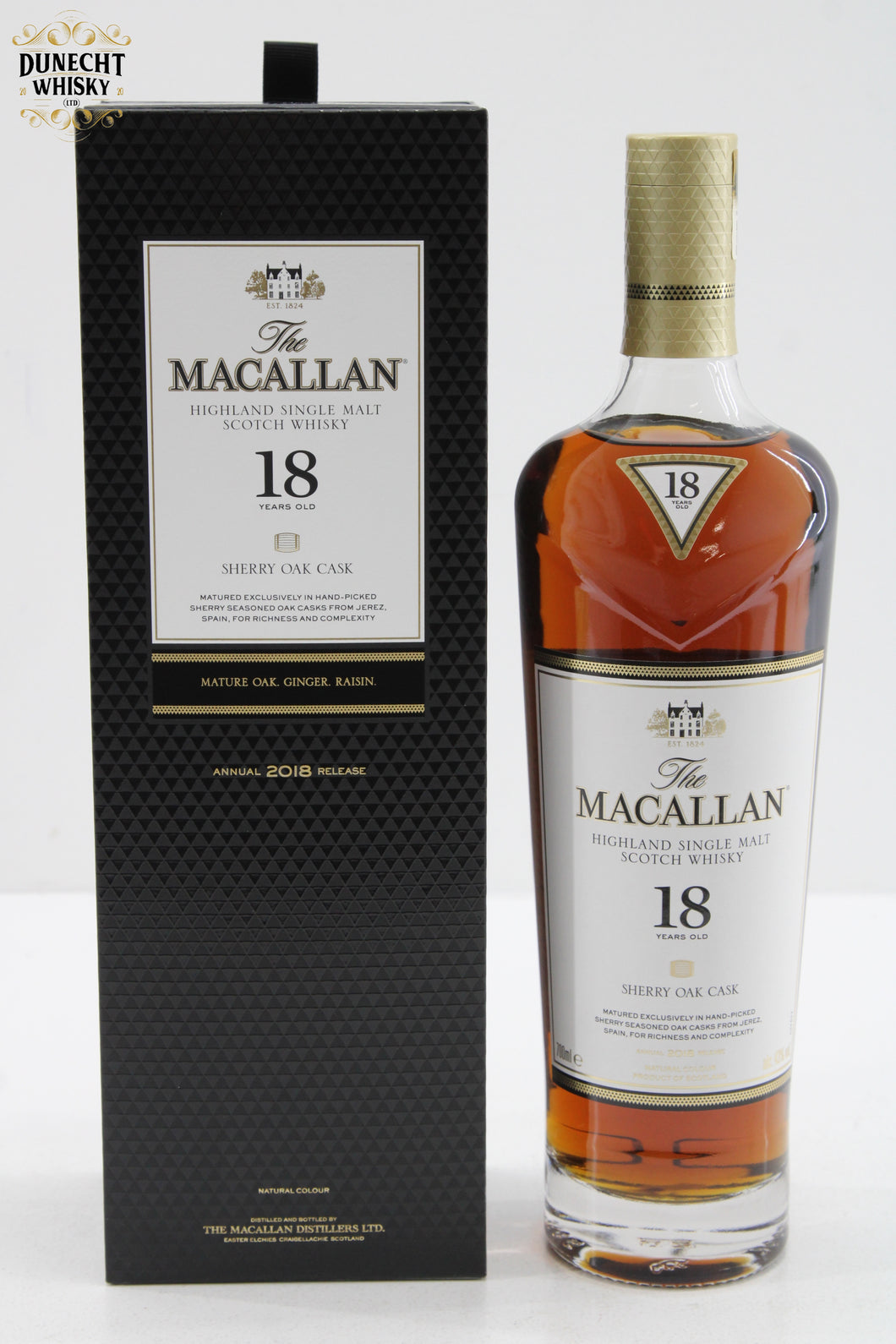 Macallan 18 Year Old Sherry Oak 2018 Release