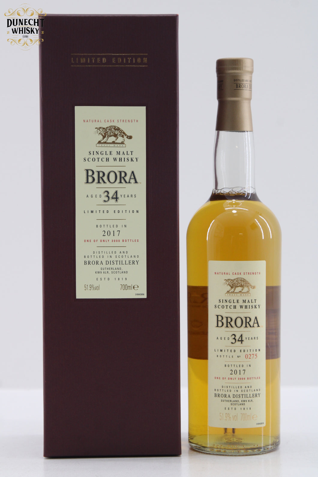 Brora 34 Year Old 2017 Release