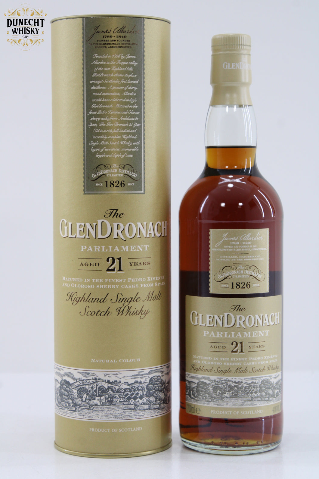 Glendronach 21 Year Old Parliament 2023 Release