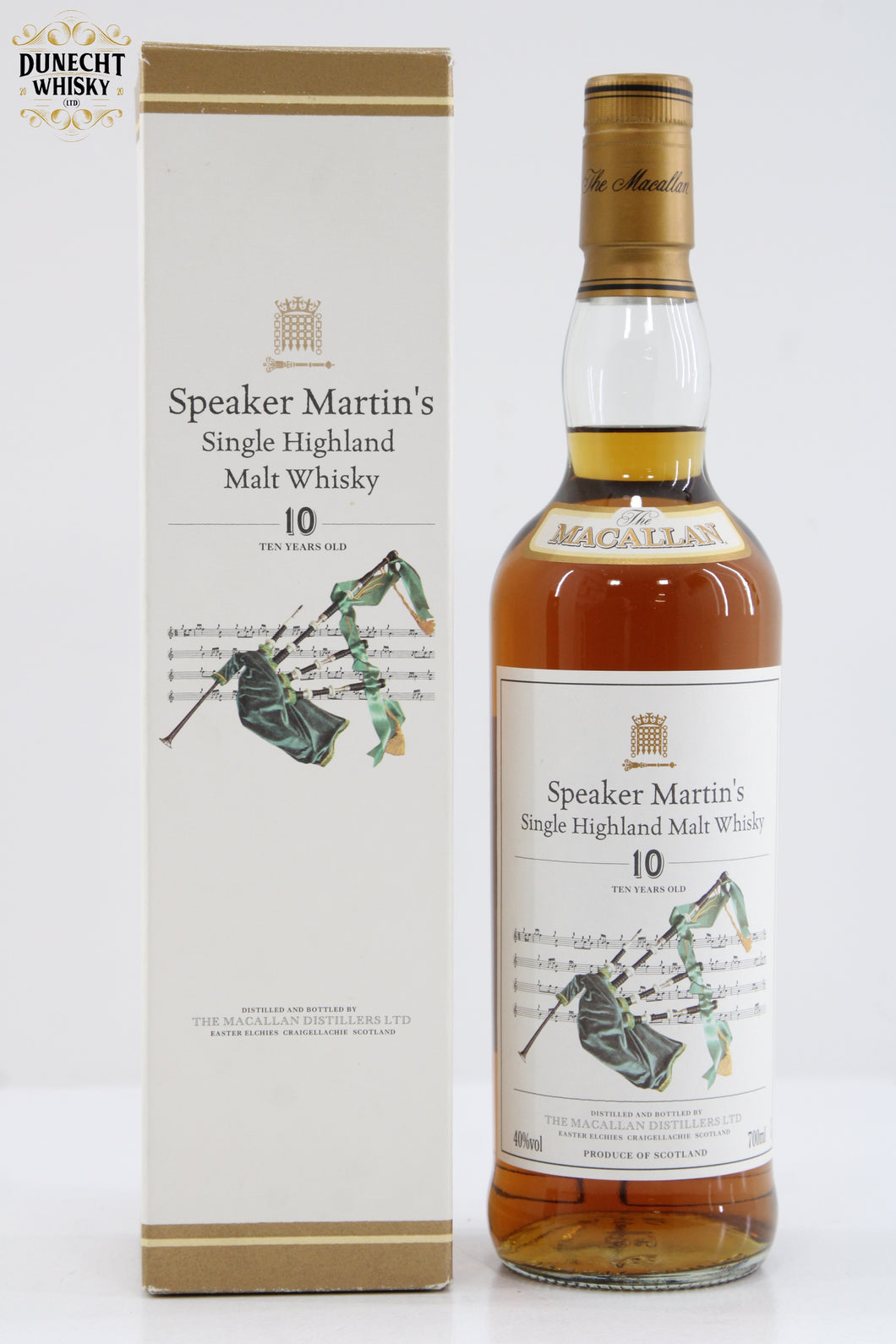 Macallan 10 Year Old Speaker Martin's early 2000s